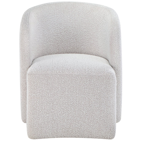 Annie Cotton Barrel Chair with Casters, Set of 2 from Steve Silver - Luna Furniture