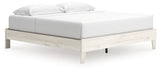 Socalle Light Natural King Platform Bed from Ashley - Luna Furniture