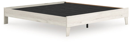 Socalle Light Natural King Platform Bed from Ashley - Luna Furniture
