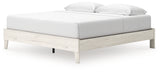 Socalle Light Natural King Platform Bed from Ashley - Luna Furniture