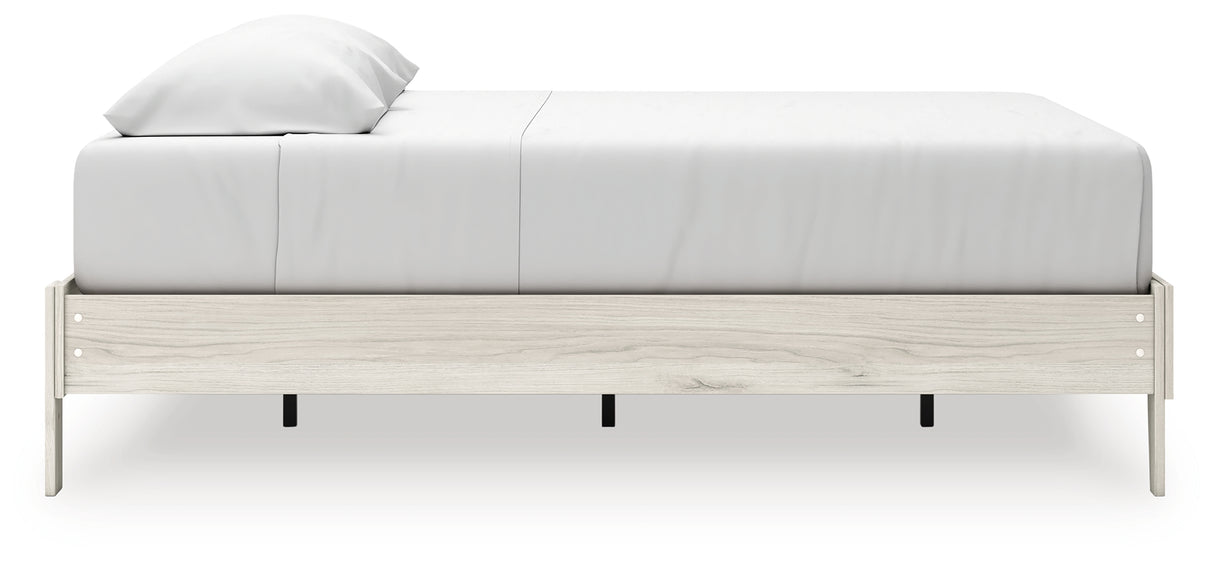 Socalle Light Natural King Platform Bed from Ashley - Luna Furniture