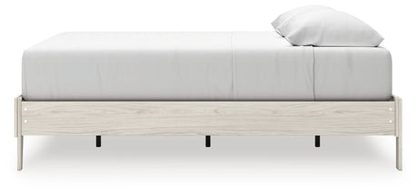 Socalle Light Natural King Platform Bed from Ashley - Luna Furniture