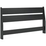 Socalle Queen Panel Headboard with Dresser and Nightstand in Black from Ashley - Luna Furniture