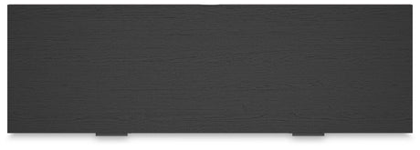 Socalle Queen Panel Platform Bed with Dresser, Chest and 2 Nightstands in Black from Ashley - Luna Furniture