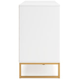 Socalle Queen Platform Bed with Dresser and 2 Nightstands in Two-tone from Ashley - Luna Furniture