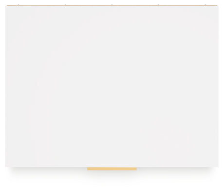 Socalle Queen Platform Bed with Dresser, Chest and Nightstand in Two-tone from Ashley - Luna Furniture