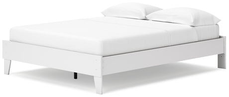Socalle Queen Platform Bed with Dresser in Two-tone from Ashley - Luna Furniture