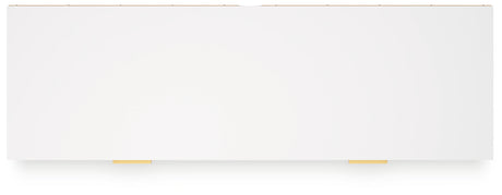 Socalle Twin Panel Headboard with Dresser in Two-tone from Ashley - Luna Furniture