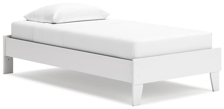 Socalle Twin Platform Bed with Dresser and Chest in Two-tone from Ashley - Luna Furniture