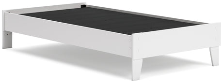 Socalle Twin Platform Bed with Dresser, Chest and 2 Nightstands in Two-tone from Ashley - Luna Furniture
