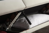 Flexy Zigana Beige Storage Sleeper Sofa from Bellona - Luna Furniture