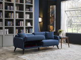 Flexy Zigana Indigo Blue Storage Sleeper Sofa from Bellona - Luna Furniture