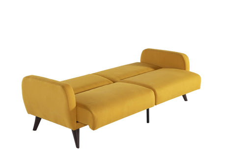 Flexy Zigana Yellow Storage Sleeper Sofa from Bellona - Luna Furniture