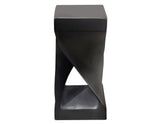 Solana Solid Wood Accent Table, Black Finish from Steve Silver - Luna Furniture