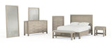 Solano Weathered Mango 55-inch Eastern King Panel Bed from Coaster - Luna Furniture