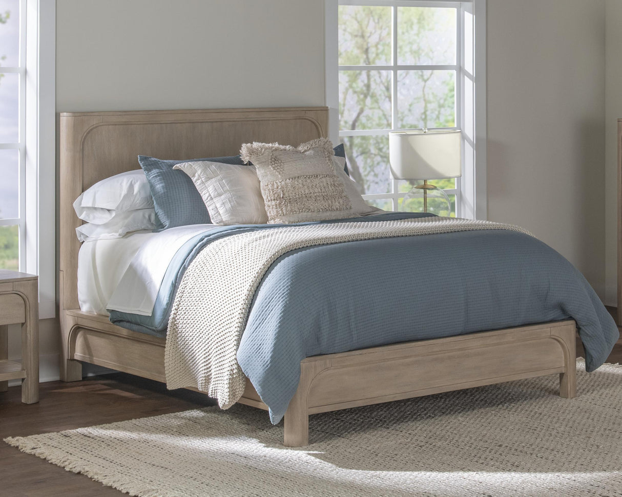 Solano Weathered Mango 55-inch Queen Panel Bed from Coaster - Luna Furniture