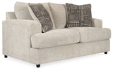 Soletren Sofa, Loveseat and Chair in Stone from Ashley - Luna Furniture