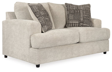 Soletren Sofa, Loveseat and Chair in Stone from Ashley Furniture - Luna Furniture