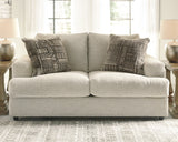 Soletren Sofa, Loveseat and Chair in Stone from Ashley - Luna Furniture