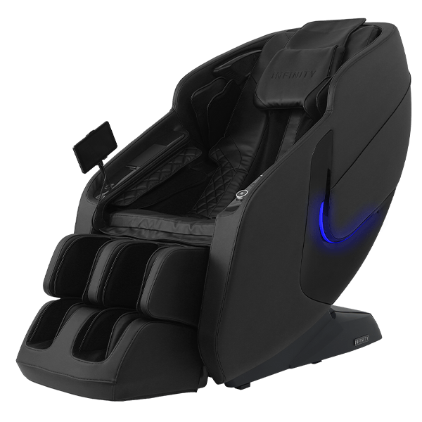 Solstice Deluxe Massage Chair - Black from Infinity - Luna Furniture