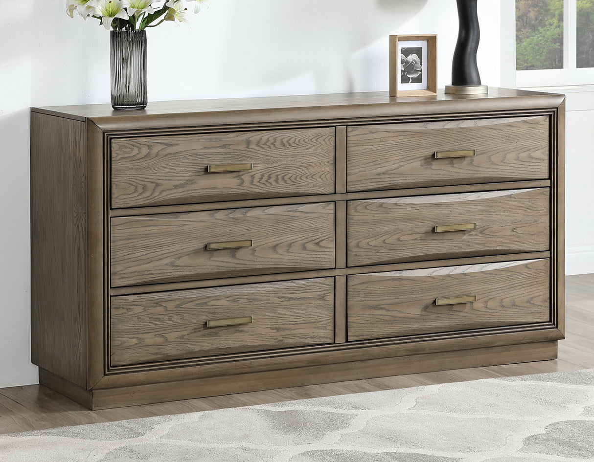 Sonoma 66″ Six-Drawer Dresser from Steve Silver - Luna Furniture
