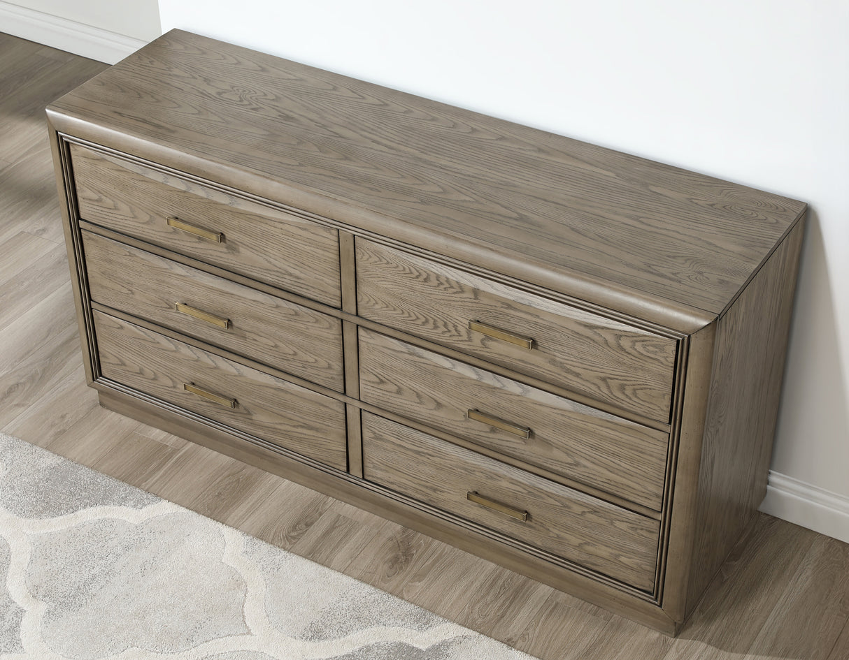 Sonoma 66″ Six-Drawer Dresser from Steve Silver - Luna Furniture