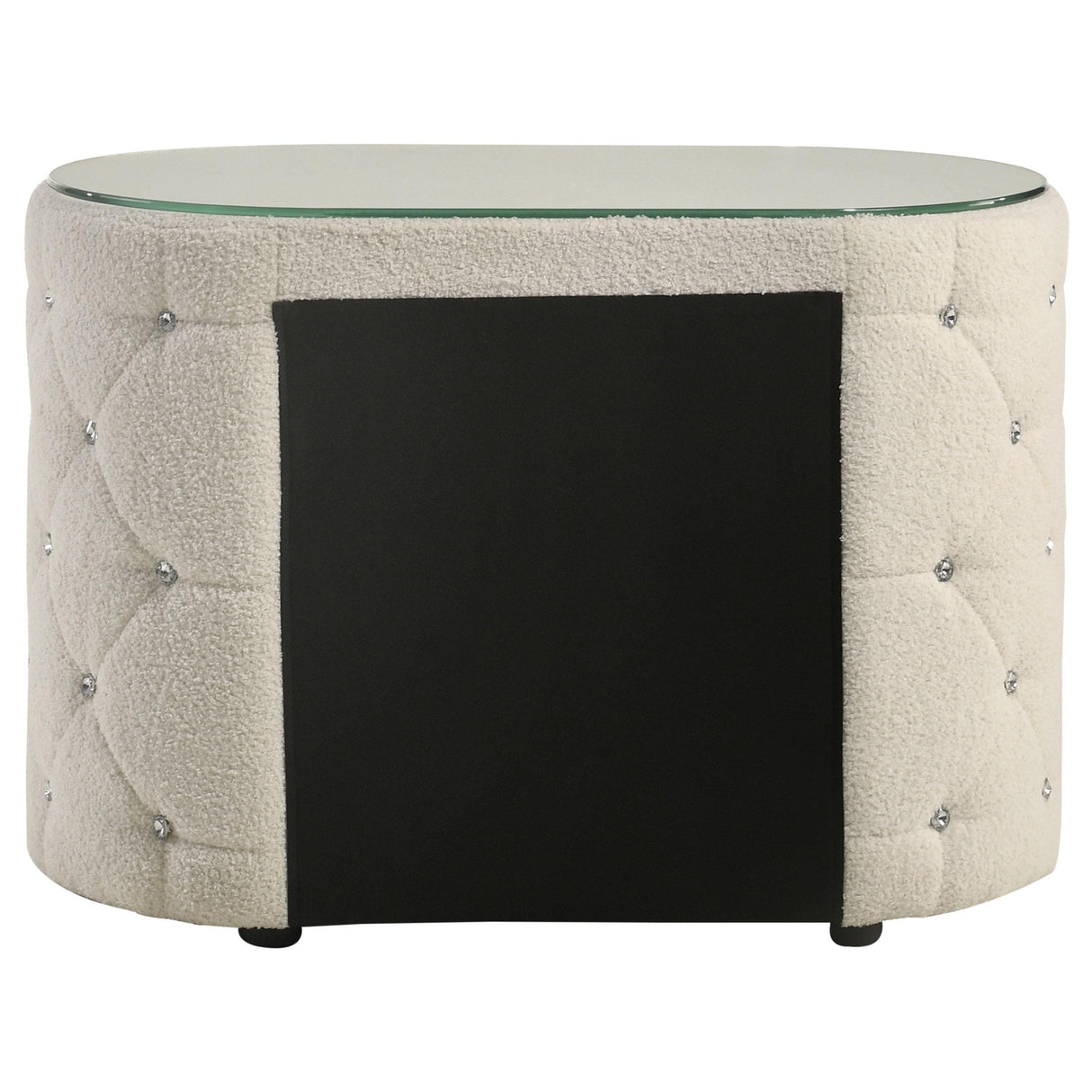 Sonya Ivory 2-Drawer Nightstand from Coaster - Luna Furniture