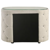 Sonya Ivory 2-Drawer Nightstand from Coaster - Luna Furniture