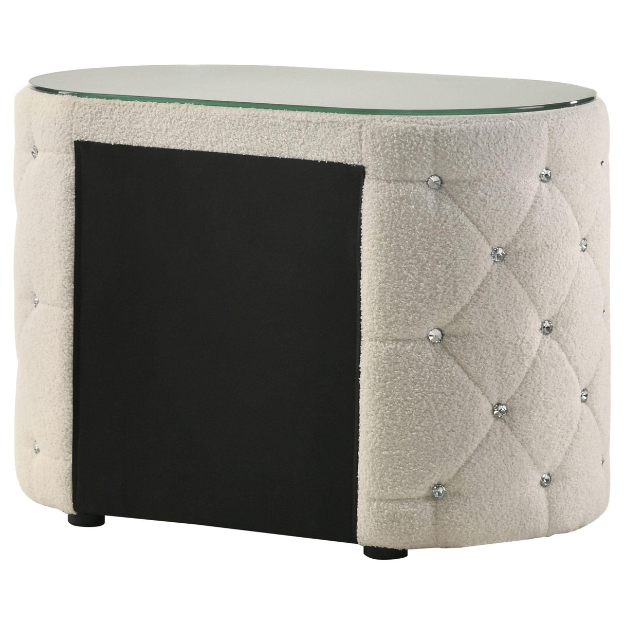 Sonya Ivory 2-Drawer Nightstand from Coaster - Luna Furniture