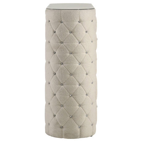 Sonya Ivory 5-Drawer Upholstered Bedroom Chest of Drawers from Coaster - Luna Furniture