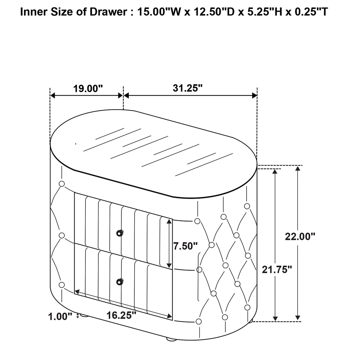 Sonya Ivory Upholstered Bedroom Set from Coaster - Luna Furniture