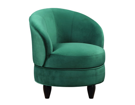Sophia Green Velvet Swivel Accent Chair from Steve Silver - Luna Furniture