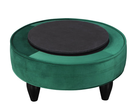 Sophia Green Velvet Swivel Accent Chair from Steve Silver - Luna Furniture