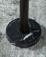 Sorcha Gold Finish/Black Floor Lamp from Ashley Furniture - Luna Furniture