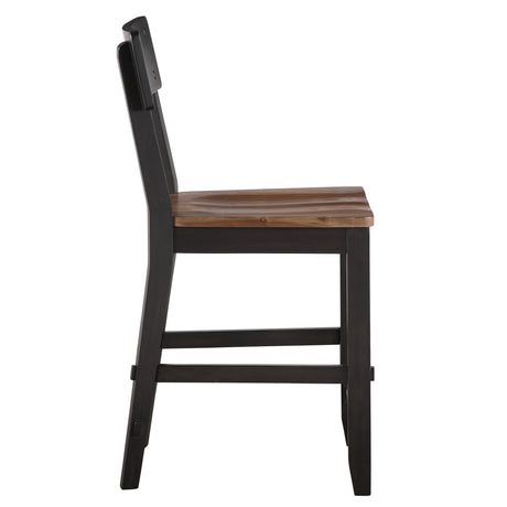 Bermuda Dark Acacia 24-inch Counter Stool, Set of 2 from Steve Silver - Luna Furniture