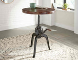 Sparrow Brown/Black Adjustable Height Dining Set from Steve Silver - Luna Furniture