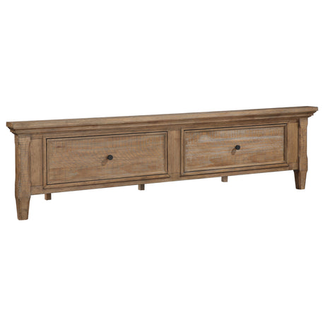 Riverdale Driftwood Queen Storage Platform Bed from Steve Silver - Luna Furniture