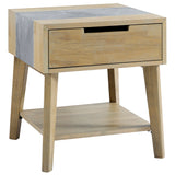 Calgary Sintered Stone Inlay End Table from Steve Silver - Luna Furniture