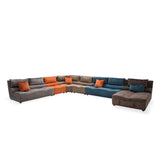 Studio 21 Cosmopolitan 6pc Modular Sectional Set from Michael Amini - Luna Furniture