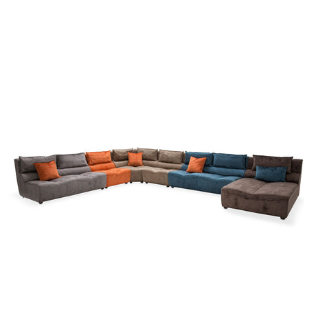 Studio 21 Cosmopolitan 6pc Modular Sectional Set from Michael Amini - Luna Furniture