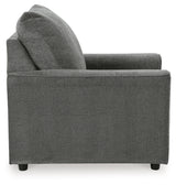 Stairatt Sofa, Loveseat, Chair and Ottoman in Gravel from Ashley Furniture - Luna Furniture