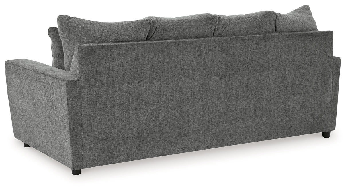 Stairatt Sofa, Loveseat, Chair and Ottoman in Gravel from Ashley Furniture - Luna Furniture