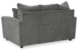 Stairatt Sofa, Loveseat, Chair and Ottoman in Gravel from Ashley Furniture - Luna Furniture