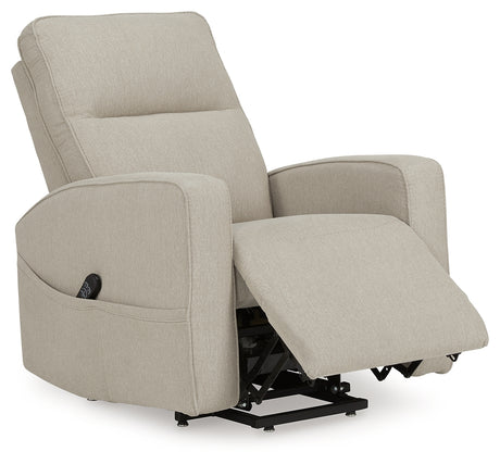 Starganza Smoke Power Lift Recliner from Ashley - Luna Furniture