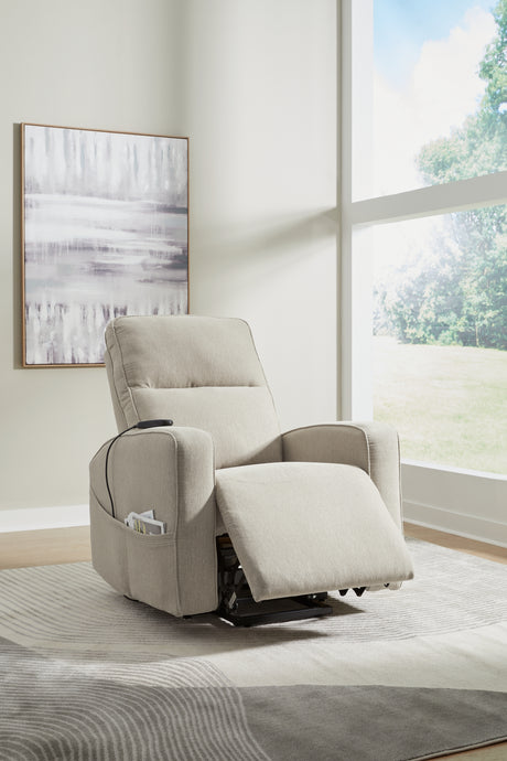 Starganza Smoke Power Lift Recliner from Ashley - Luna Furniture