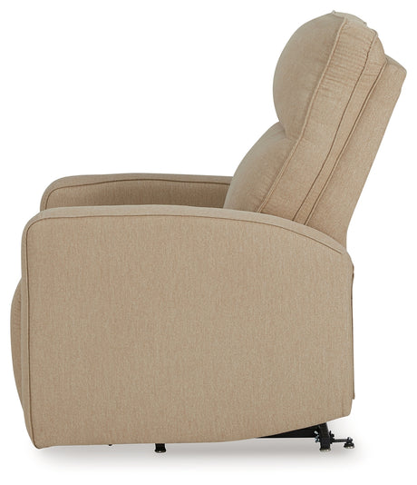 Starganza Taupe Power Lift Recliner from Ashley - Luna Furniture