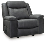 Status Check Shadow Recliner from Ashley - Luna Furniture