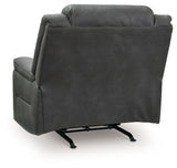 Status Check Shadow Recliner from Ashley - Luna Furniture