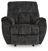 Stayfish Gunmetal Recliner from Ashley - Luna Furniture