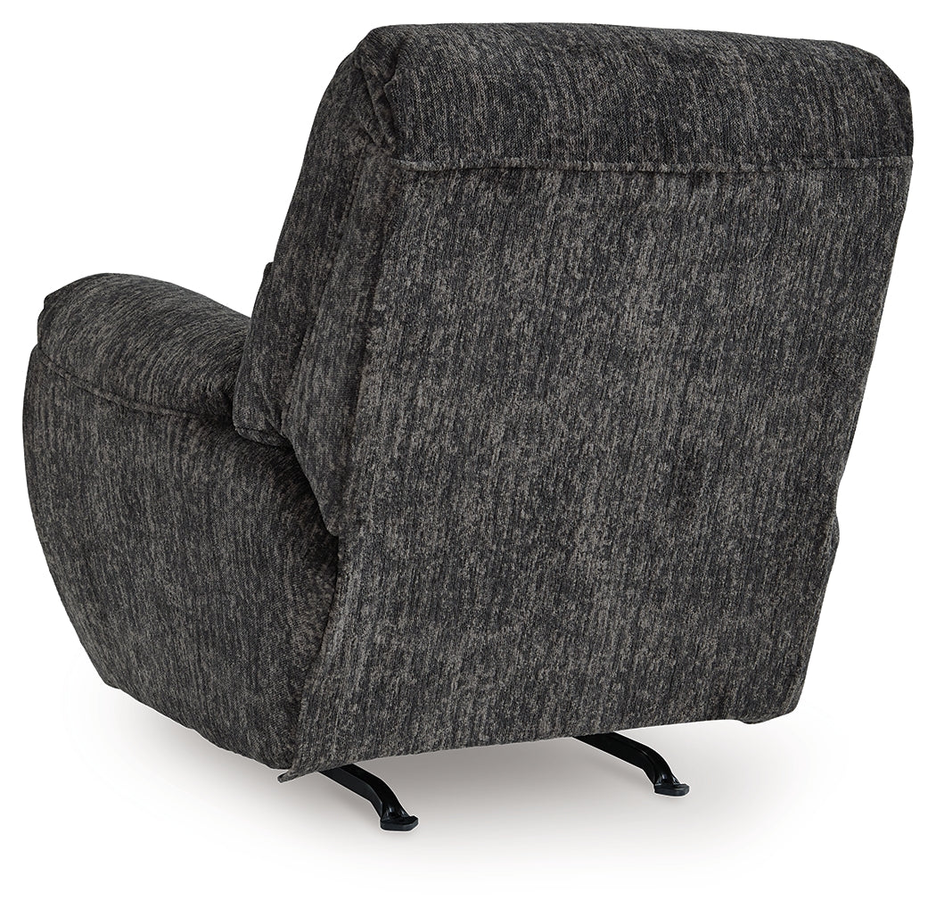 Stayfish Gunmetal Recliner from Ashley - Luna Furniture